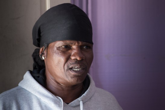 Douglas Turner was helped by counselors at the ABU job center care about their clients. (Photo by Khaled Sayed/Bay News Rising) 