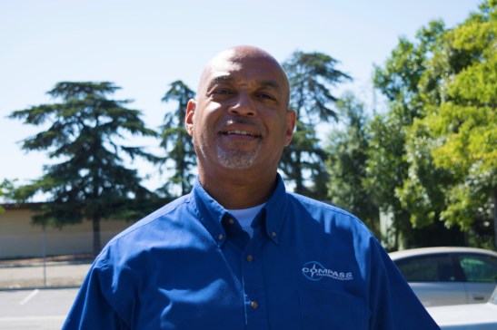 Tracey Kelly is a Compass Transportation driver active in union organizing for shuttle bus drivers. (Photo by Erasmo Martinez/Bay News Rising)